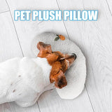 Pet Calming Pillow Comfortable Cute U Shaped Pet Pillow Cat Pillow Skin-Friendly Elastic Cushion Pet Accessories for Dogs