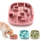 Pet Supplies Dog Cat anti Choking Feeding Food Bowls Puppy Slow down Eating Feeder Dish Prevent Obesity New Product Variety