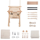 9 Style Baby Garden Swing Chair Wooden Children Kindergarten Toy Outdoor Safety Swing Parent-Child Interactive Toys Kids Product