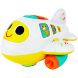 Electronic Airplane Toys Toddlers Baby Learning Toys for 1+ Year Old Boys, Play Vehicle