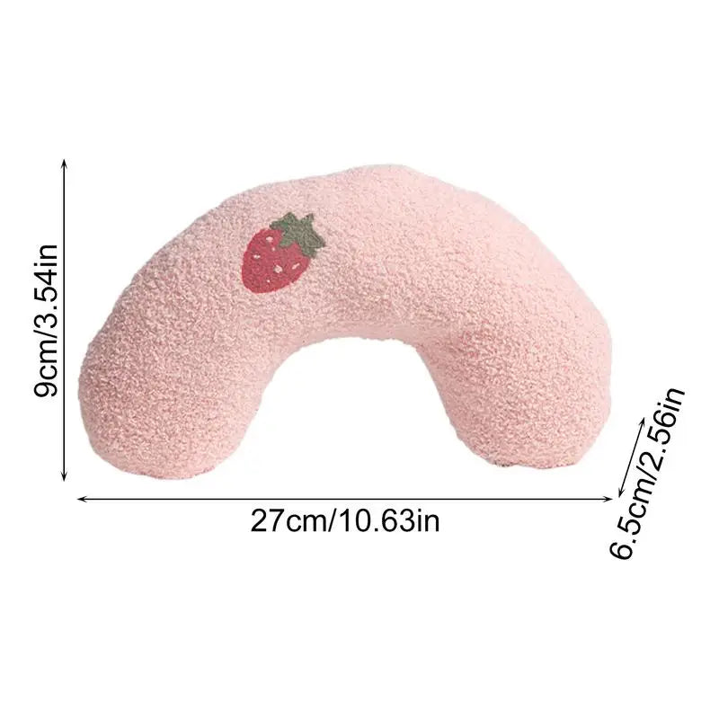 Pet Calming Pillow Comfortable Cute U Shaped Pet Pillow Cat Pillow Skin-Friendly Elastic Cushion Pet Accessories for Dogs