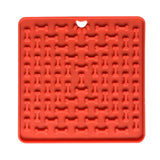 Silicone Licking Pad Pet Dog Lick Pad Bath Peanut Butter Slow Eating Licking Feeder Cat Lickmat Feeding Dog Lick Mat Pet Product