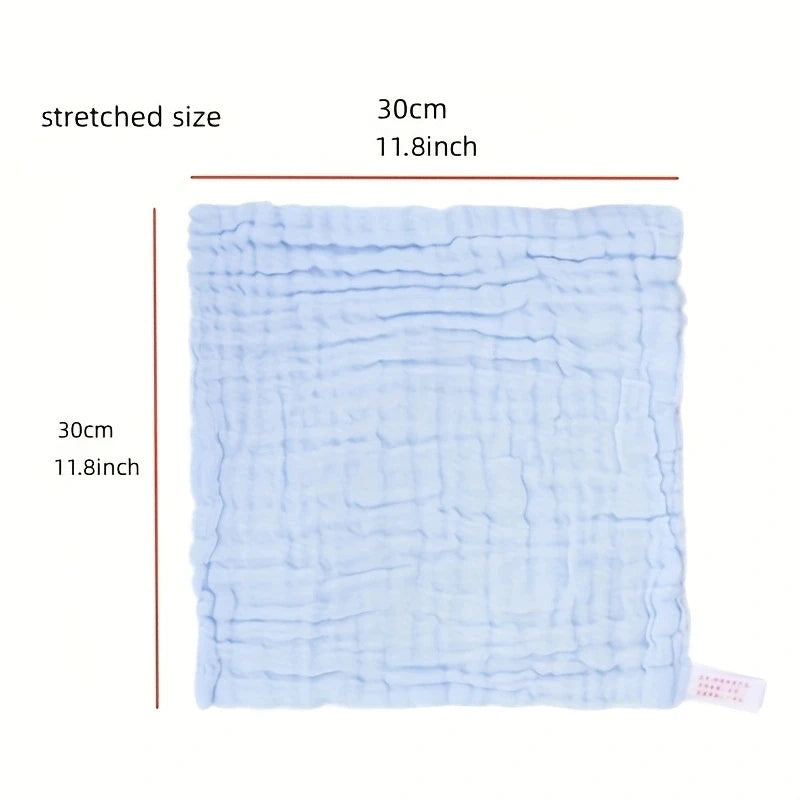 Baby Muslin Washcloths Soft Newborn Baby Face Towel for Sensitive Skin- Baby Registry as Shower