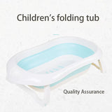 Newborn Baby Folding Bath Tub Portable Foldable Kids Washing Bathtub Folding Non-Slip Bathtub Home Multifunction Baby Product