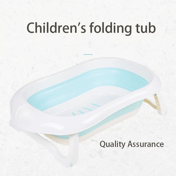 Newborn Baby Folding Bath Tub Portable Foldable Kids Washing Bathtub Folding Non-Slip Bathtub Home Multifunction Baby Product