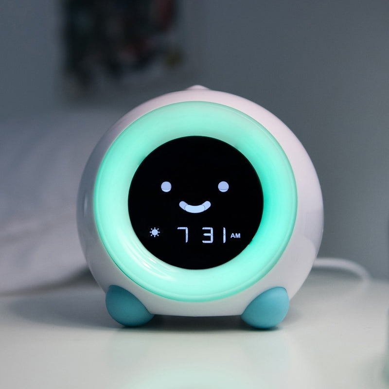 Ready to Rise Children'S Sleep Trainer Night Light and Sleep Sounds Machine Alarm Clock