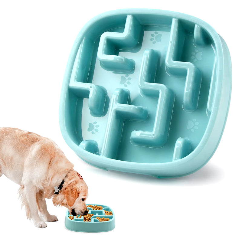 Pet Supplies Dog Cat anti Choking Feeding Food Bowls Puppy Slow down Eating Feeder Dish Prevent Obesity New Product Variety