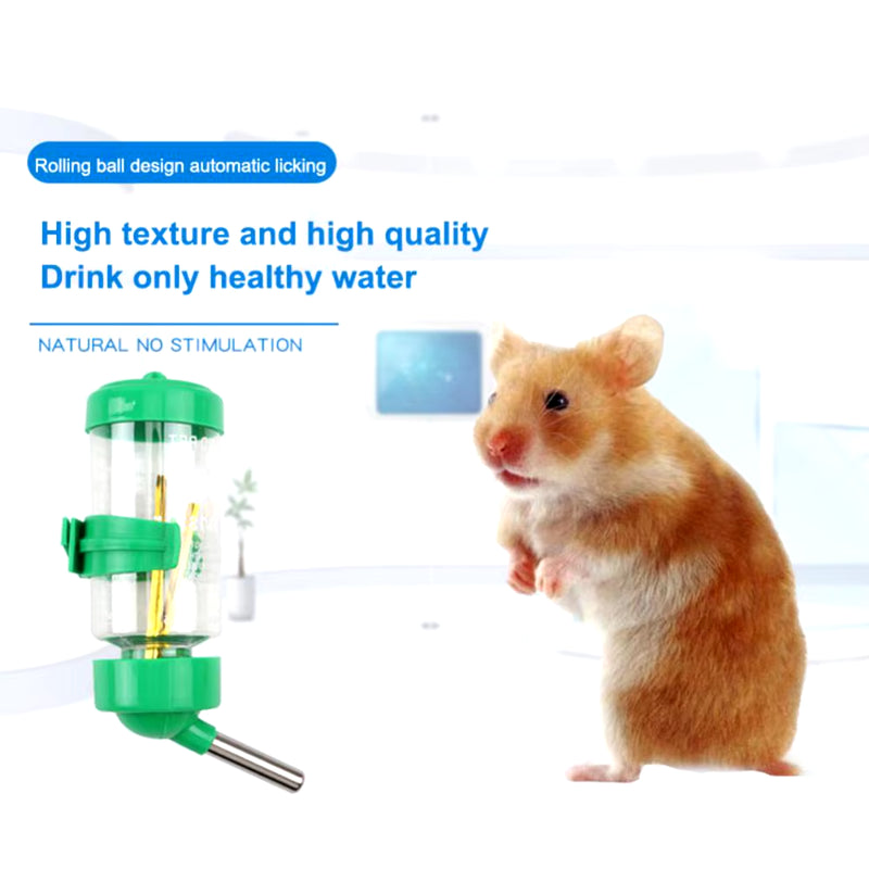 80/125ML Pet Water Bottle Rabbit Rat Hanging Water Dispenser Guinea Pig Drinking Bottles Small Pet Product Hamster Accessories