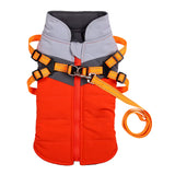 Ultimate Waterproof Insulated Dog Jacket with Harness