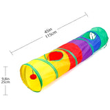 5/4/3Holes Cat Tunnel Tube Funny Kitten Toys Foldable Toys for Cat Interactive Cat Training Rabbit Animal Play Games Pet Product