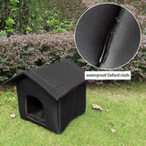 Waterproof Outdoor Pet House Thickened Cat Nest Tent Cabin Pet Bed Tent Shelter Cat Kennel Portable Travel Nest Pet Carrier