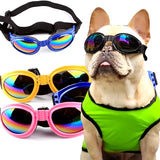 Adjustable Padded Sunglasses Goggles Collapsible Pet Accessories for Medium Dogs