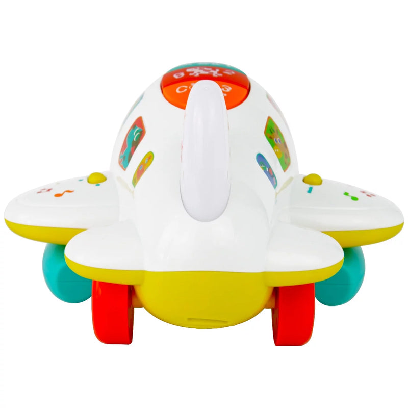 Electronic Airplane Toys Toddlers Baby Learning Toys for 1+ Year Old Boys, Play Vehicle