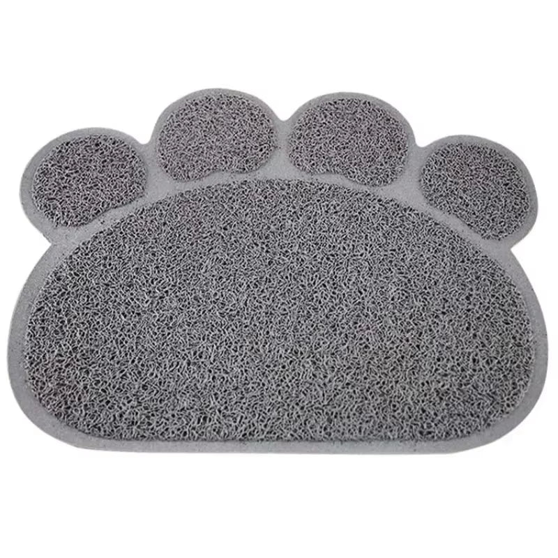 Waterproof Pet Litter Mat High Resilience Fiber Cat Layer Small Dog Feeding Pads Trapping Box Product Non-Slip Cats Accessories