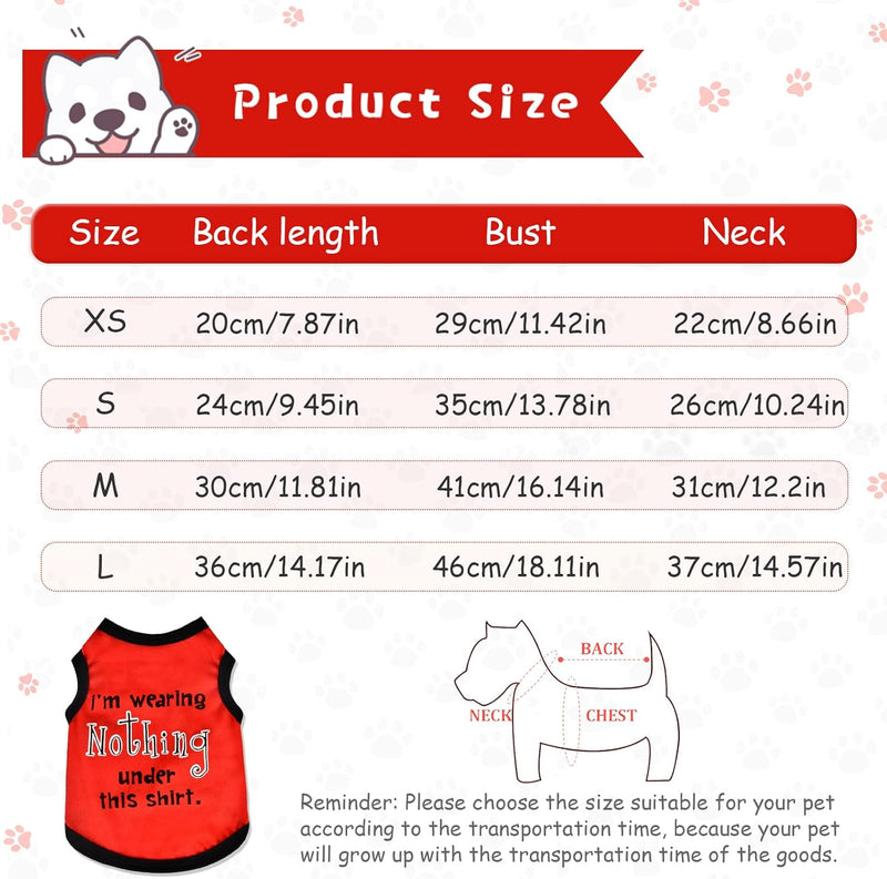 3 Pack Extra Small Dog Chihuahua Clothes Tiny Dog Clothes Pet Small Dog Shirts Puppy Clothes for Small Dogs Boy Xsmall Dog Clothing Small Puppy Outfits Boy Dog Apparel & Accessories (XS)