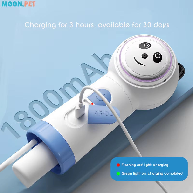 Fun Panda Pet Cleaning Bathing Electric Foam Machine Usb Charging Automatic Soap Dispenser Foam Machine Pet Accessories