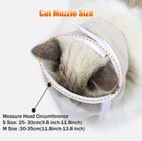 Transparent Cat Muzzle Breathable Dogs Cats Bathing Grooming Tools anti Bite Puppy Kitten Muzzles Mask Pet Product