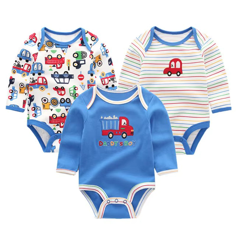 Baby Clothing 2022 Winter Newborn Jumpsuits Baby Boy Girl Romper Long Sleeve Infant Ropa Bebe Clothes O-Neck Baby Product