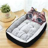 Cute Dog Bed for Small Large Dogs Cushion Luxury Dog Bed House Sofa Pet Product Plush Dog Accessories Pitbull Chihuahua