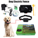 Waterproof Electronic Pet Fence System Containment Dog Training Collar Electric Dog Fence Pet Accessories Sound Shocked Collar