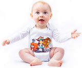 Cute Baby Onesies 0-9 Months, Unisex Baby Bodysuits for Newborn Baby - Long Sleeve Baby Onesies