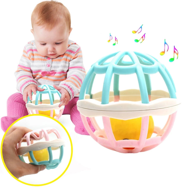 Baby Toys Easy Grasp Rattles Shaker Clearance Sale, Hand Catching Balls Rattle Sensory Easy-Grasp Toy for Infant Sensory Developmental Newborn Baby 6 to 12 Months