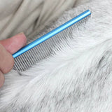 2 Sided Pet Grooming Tool Undercoat Rake for Pet Cats Dogs Easy to Remove Tangles for Small Medium and Large Dogs Product New