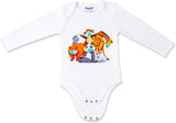 Cute Baby Onesies 0-9 Months, Unisex Baby Bodysuits for Newborn Baby - Long Sleeve Baby Onesies