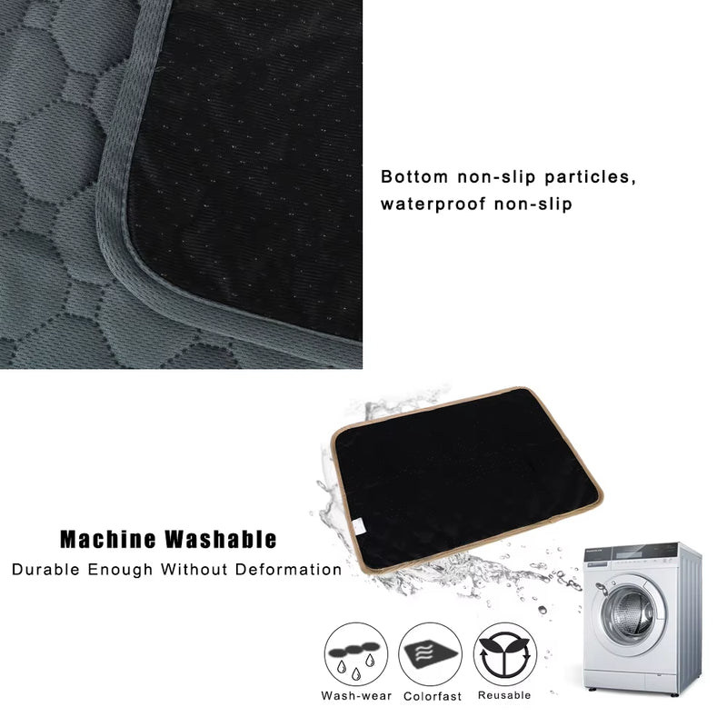 Dog Pet Pet Accessories Washable Reusable Training Pad Urine Absorbent Waterproof Diaper Mat Car Seat Cover