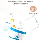 Large Capacity Baby Feeding Bottle Sterilizers with Automatic Power off Control Baby Accessories Esterilizador De Biberones