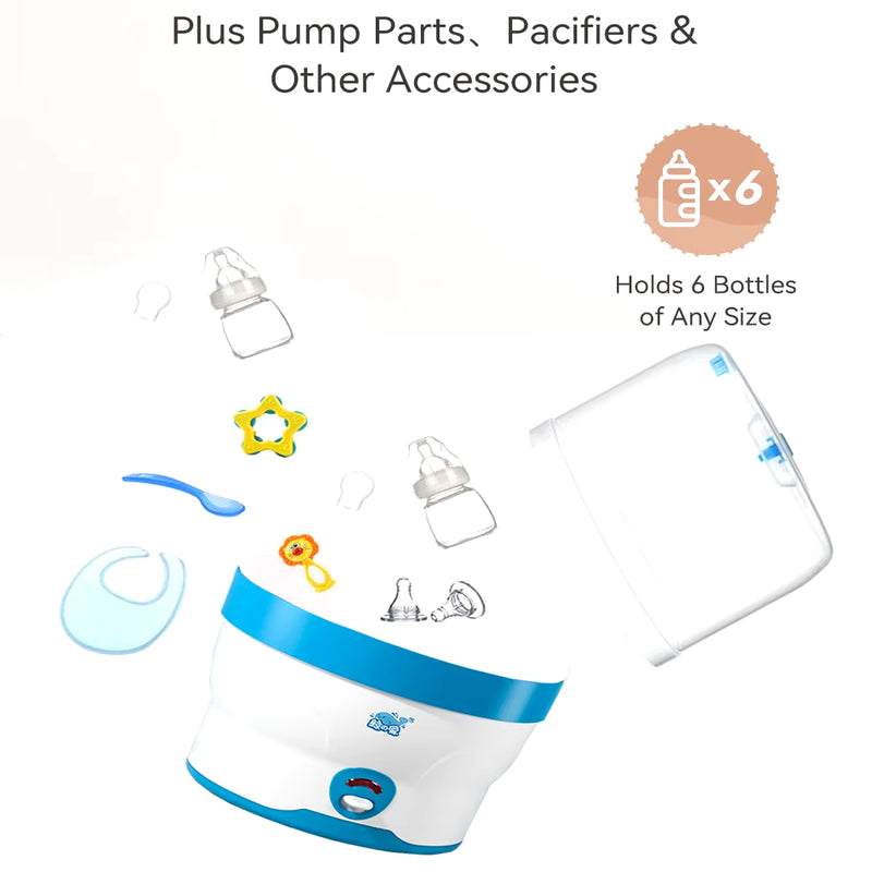 Large Capacity Baby Feeding Bottle Sterilizers with Automatic Power off Control Baby Accessories Esterilizador De Biberones