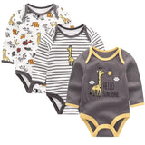 Baby Clothing 2022 Winter Newborn Jumpsuits Baby Boy Girl Romper Long Sleeve Infant Ropa Bebe Clothes O-Neck Baby Product