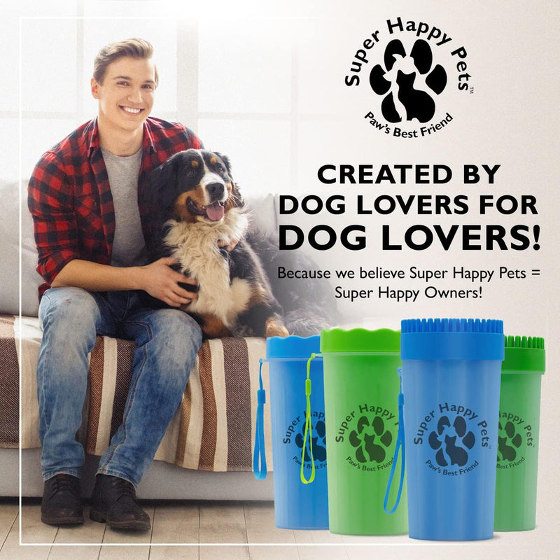 Dog Paw Cleaner for Large Dogs Makes Washing Muddy Paws EASY! Paws' Best Friend Makes  and Super Happy Owners! Special Extra Large Size for Even the BIGGEST Furries!