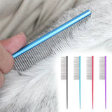 2 Sided Pet Grooming Tool Undercoat Rake for Pet Cats Dogs Easy to Remove Tangles for Small Medium and Large Dogs Product New