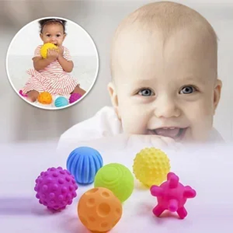 Baby Sensory Developmental Toy Ball, Montessori Sensory Games Toys, Make Sounds Stress Ball, Baby Multi Soft Tactile Toys Ball