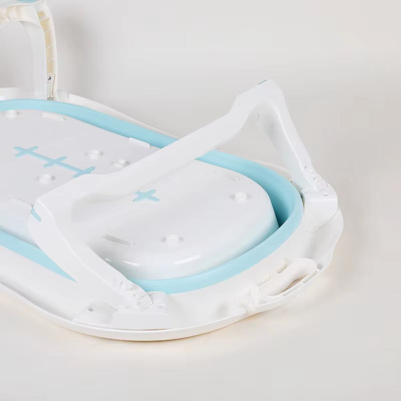 Newborn Baby Folding Bath Tub Portable Foldable Kids Washing Bathtub Folding Non-Slip Bathtub Home Multifunction Baby Product