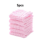 Baby Muslin Washcloths Soft Newborn Baby Face Towel for Sensitive Skin- Baby Registry as Shower