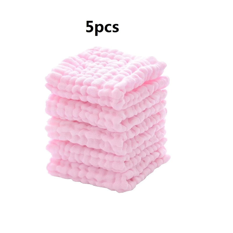 Baby Muslin Washcloths Soft Newborn Baby Face Towel for Sensitive Skin- Baby Registry as Shower