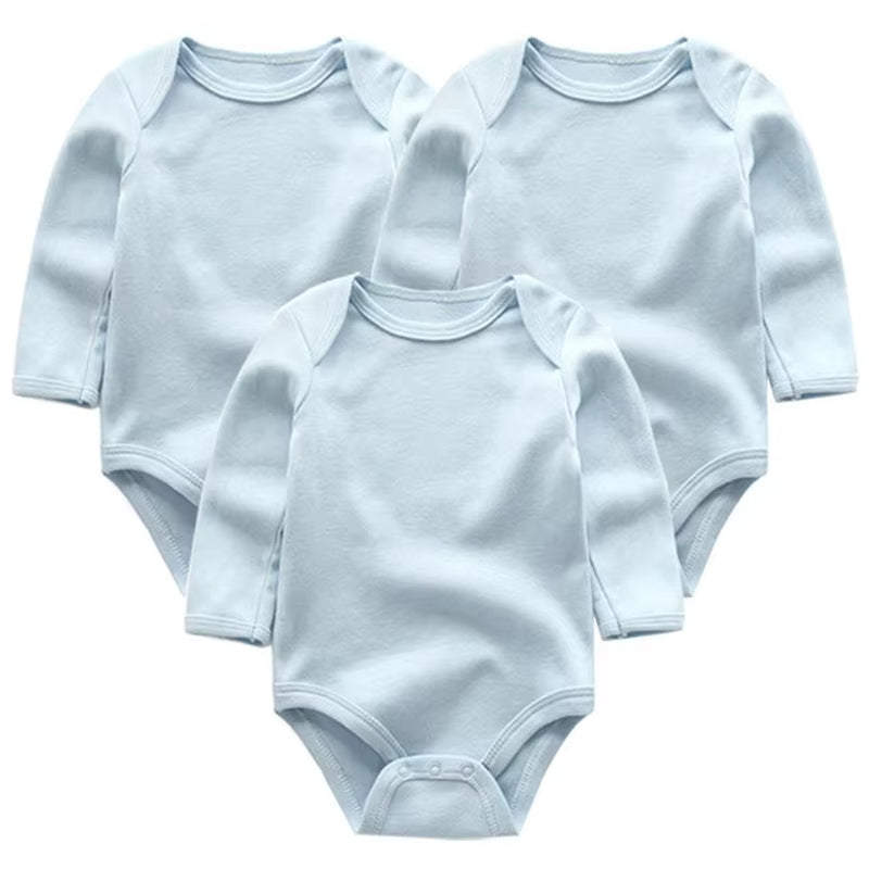 Baby Clothing 2022 Winter Newborn Jumpsuits Baby Boy Girl Romper Long Sleeve Infant Ropa Bebe Clothes O-Neck Baby Product