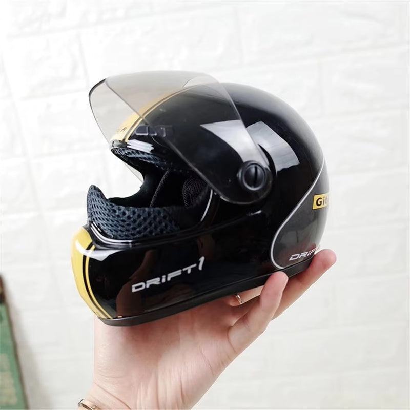 Handsome Pet Helmet,Cute Cat Dog Cap Outdoor Anti-Collision Mini Motorcycle Helmet Cat Dog Styling Photo Props Pet Hat