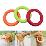 Pet Flying Discs EVA Dog Training Ring Puller Resistant Bite Floating Toy Puppy Outdoor Interactive Game Playing Products Supply