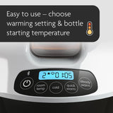 Safe & Smart Electric Baby Bottle Warmer, Breastmilk Warmer + Baby Food Warmer + Defroster - Universal Warmer Fits All Feeding Bottles: Glass + Plastic – Wireless Bluetooth Control